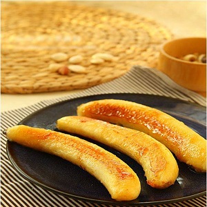 Chuối nướng mật ong chanh